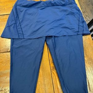 Bloq-uv women’s tennis skirt with attached pants